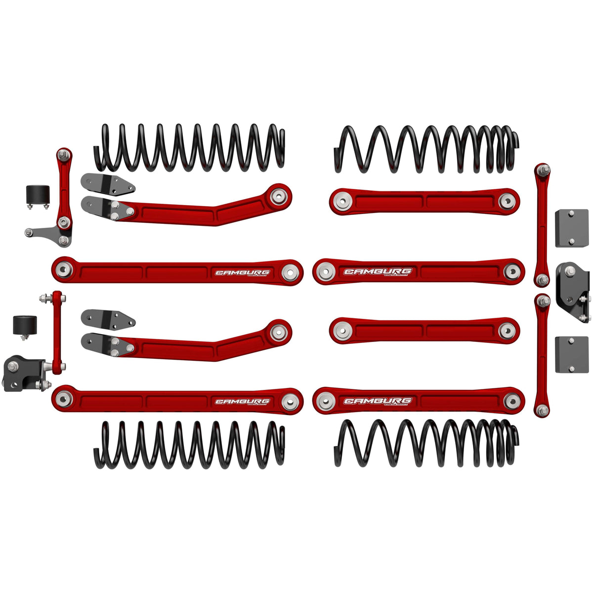 Camburg Jeep Wrangler JL 2.0L | 3.6L '18-25 KINETIK Series Extreme Performance Kit (No Shocks)