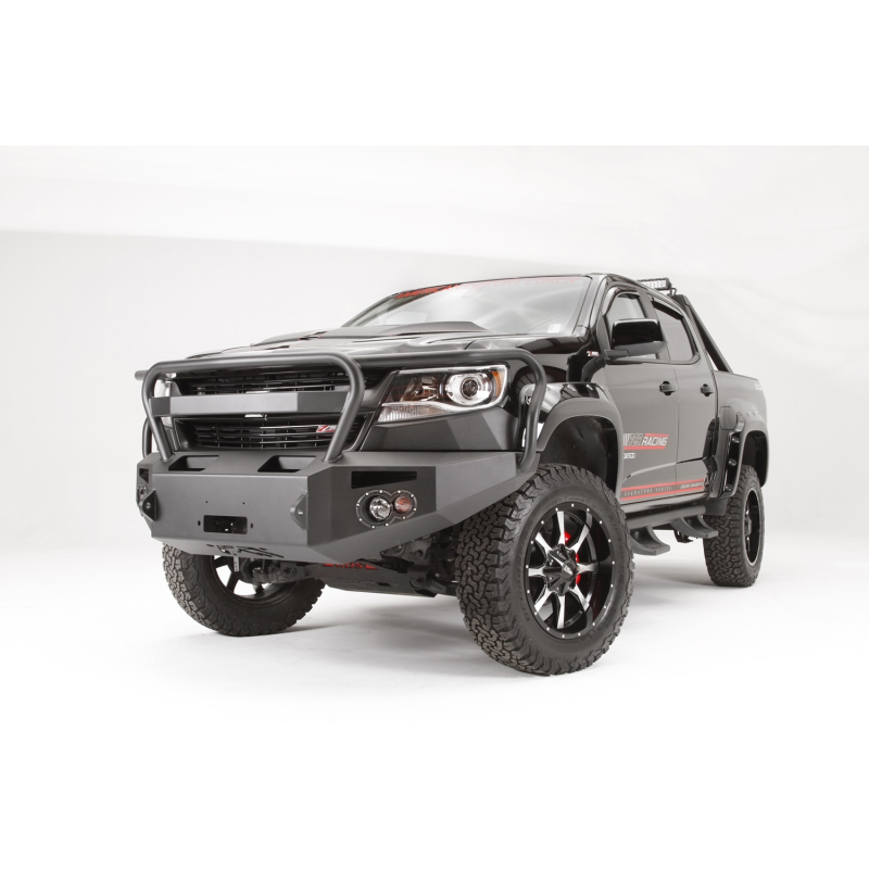 Fab Fours Premium Winch Front Bumper w/ Grille Guard Model CC15-H3350-1