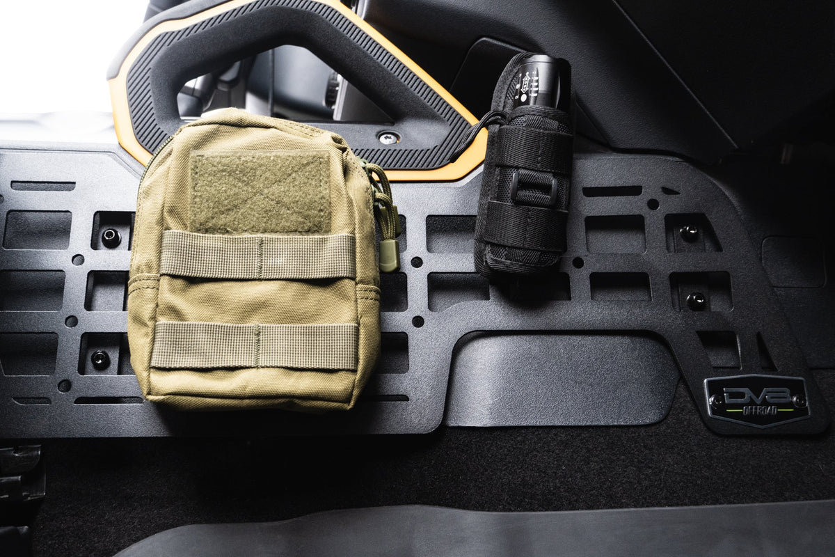 2021 2025 Ford Bronco Center Console Molle Panels DV8 Offroad