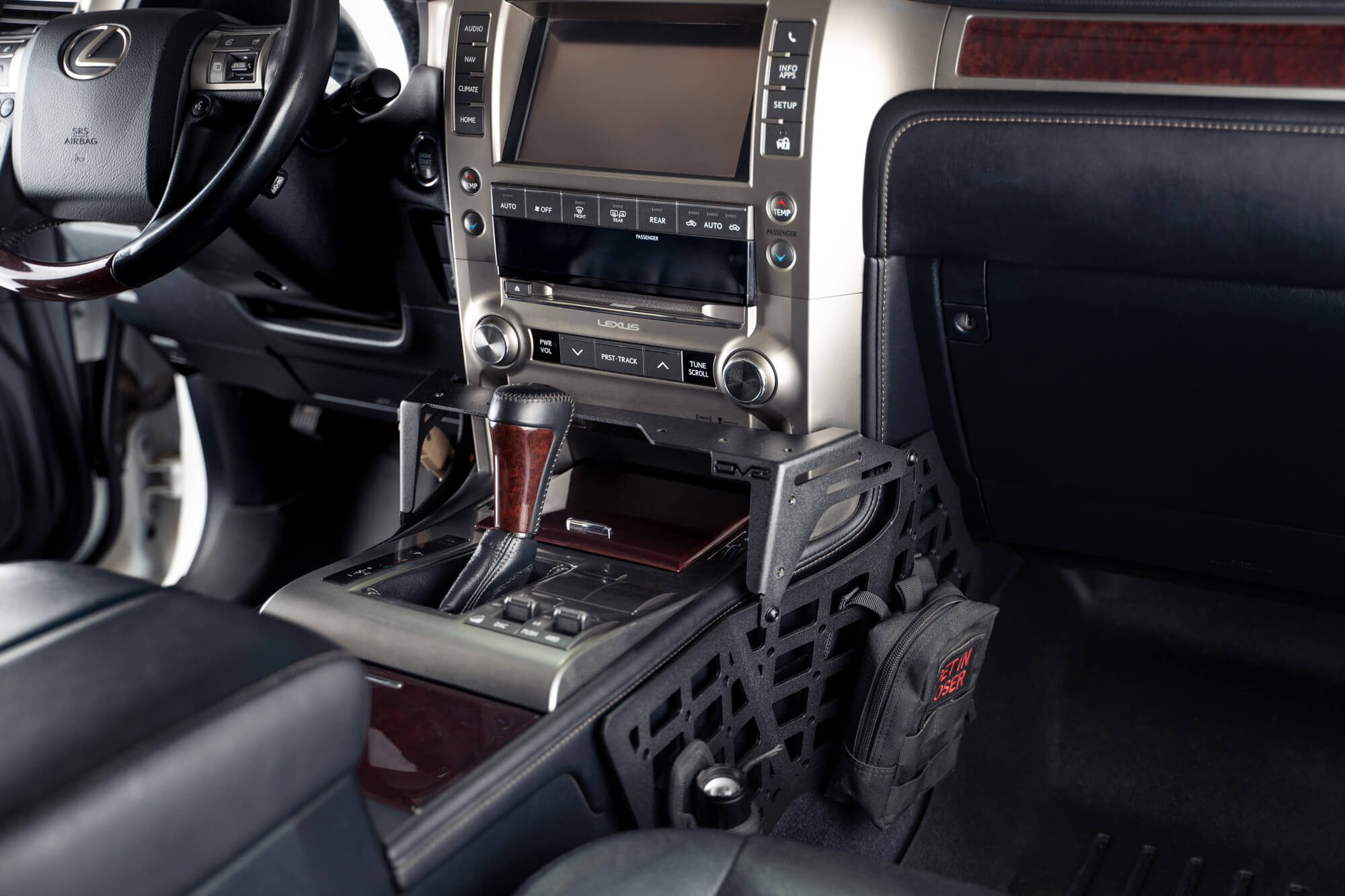 2010 2023 Lexus Gx 460 Center Console Molle Panels Digital Device Bridge DV8 Offroad
