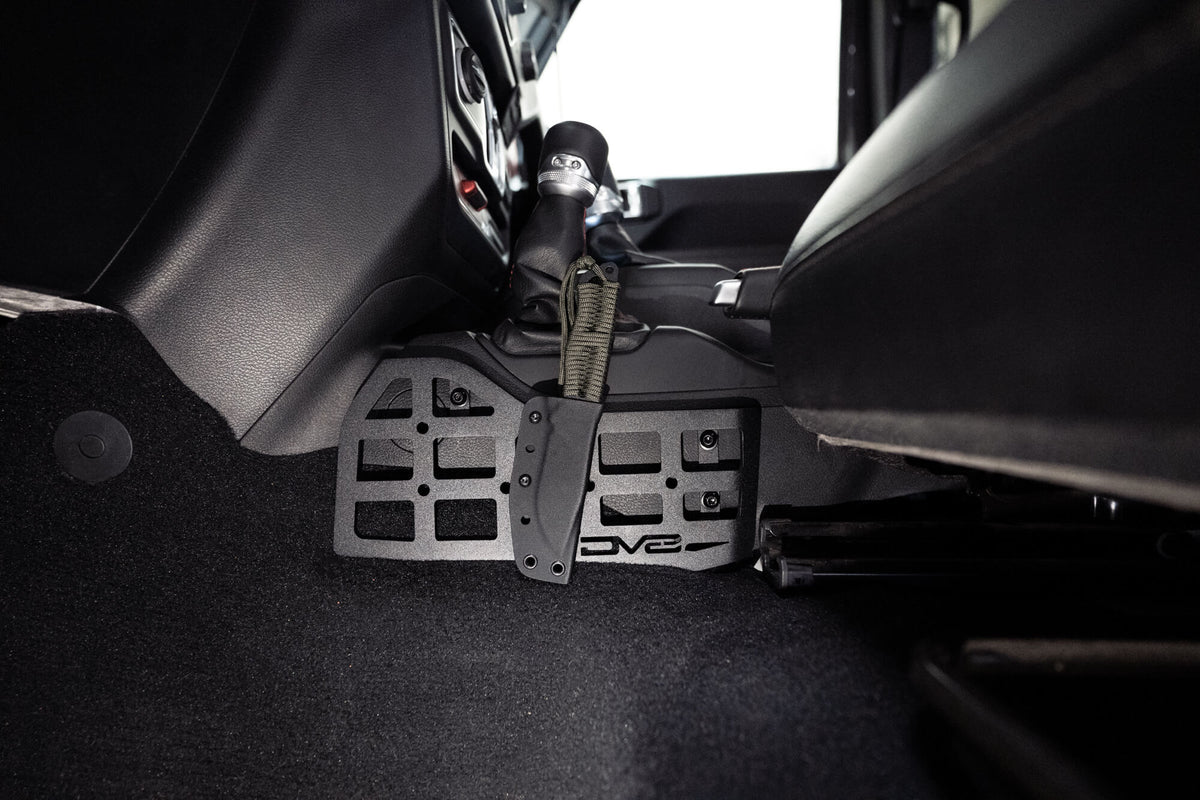 2018 2025 Jeep Wrangler JL JLU Gladiator JT Center Console Molle Panels DV8 Offroad