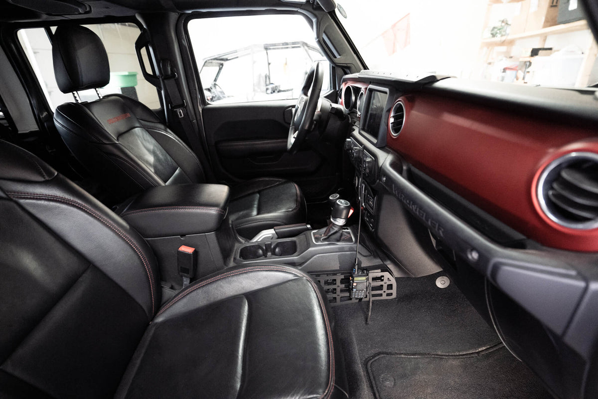 2018 2025 Jeep Wrangler JL JLU Gladiator JT Center Console Molle Panels DV8 Offroad