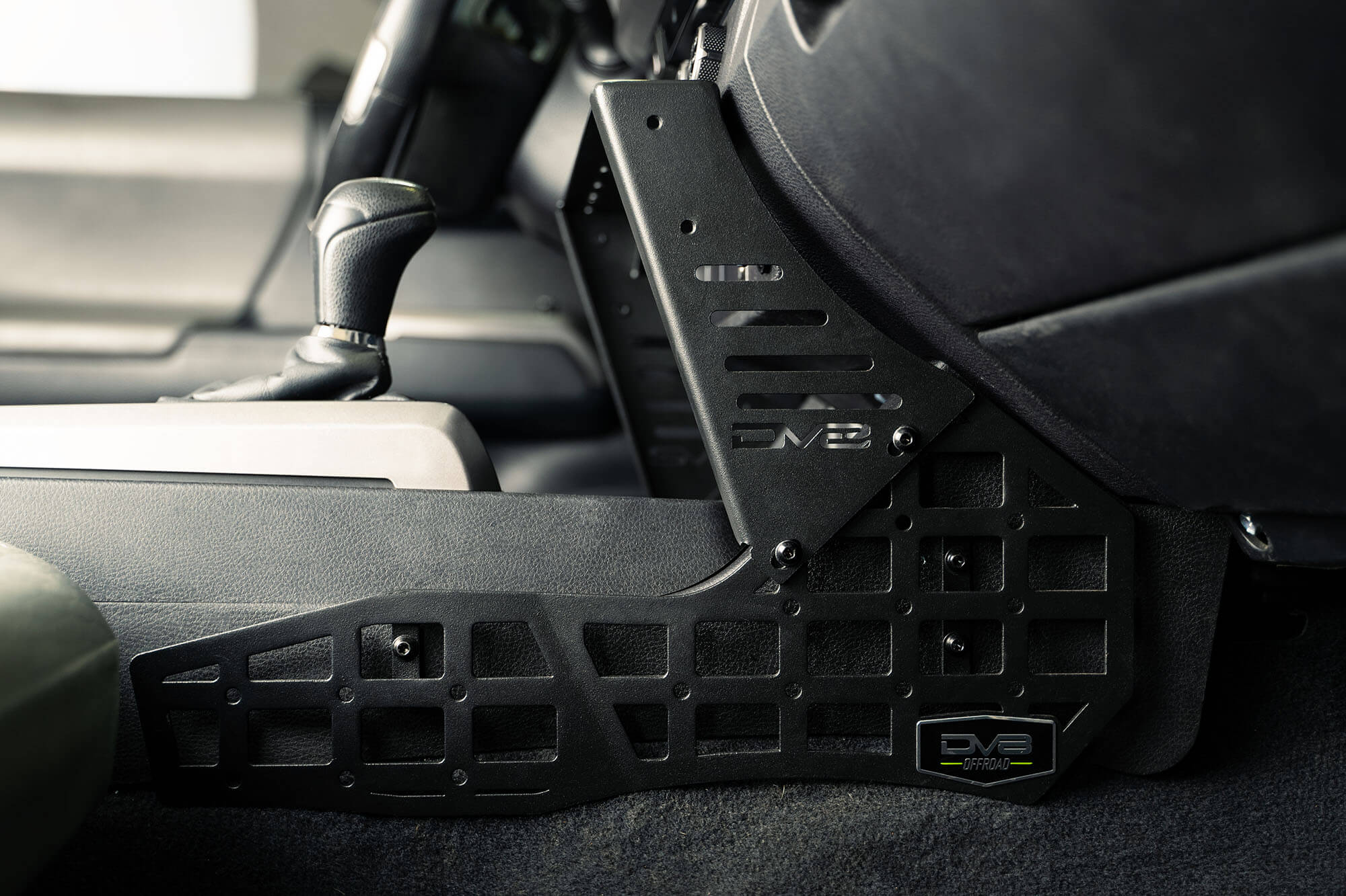 2016 2023 Toyota Tacoma Center Console Molle Panels Device Mount DV8 Offroad
