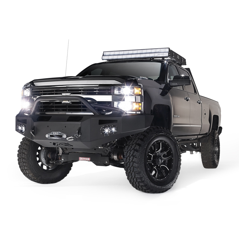 Fab Fours Premium Heavy Duty Winch Front Bumper w/ Pre Runner Guard Model CH05-A1352-1
