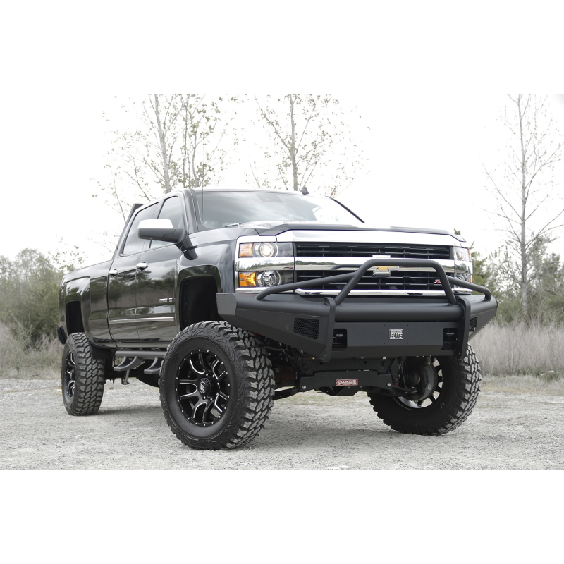 Fab Fours Elite Front Bumper w/ Pre Runner Guard Model CH08-Q2062-1
