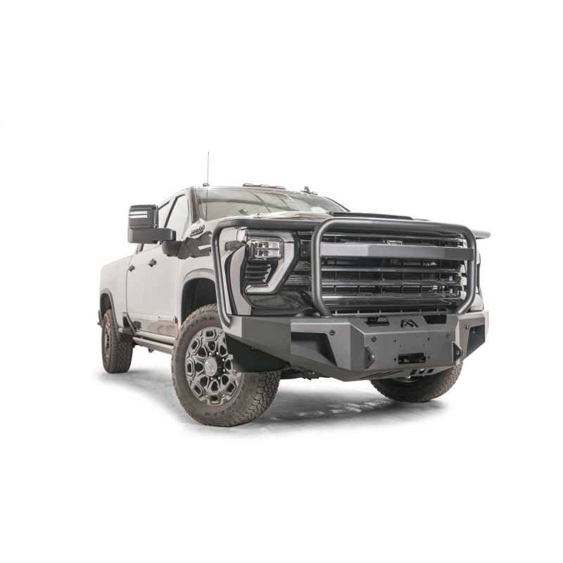 Fab Fours Premium Winch Front Bumper w/ Grille Guard Model CH24-A6150-1