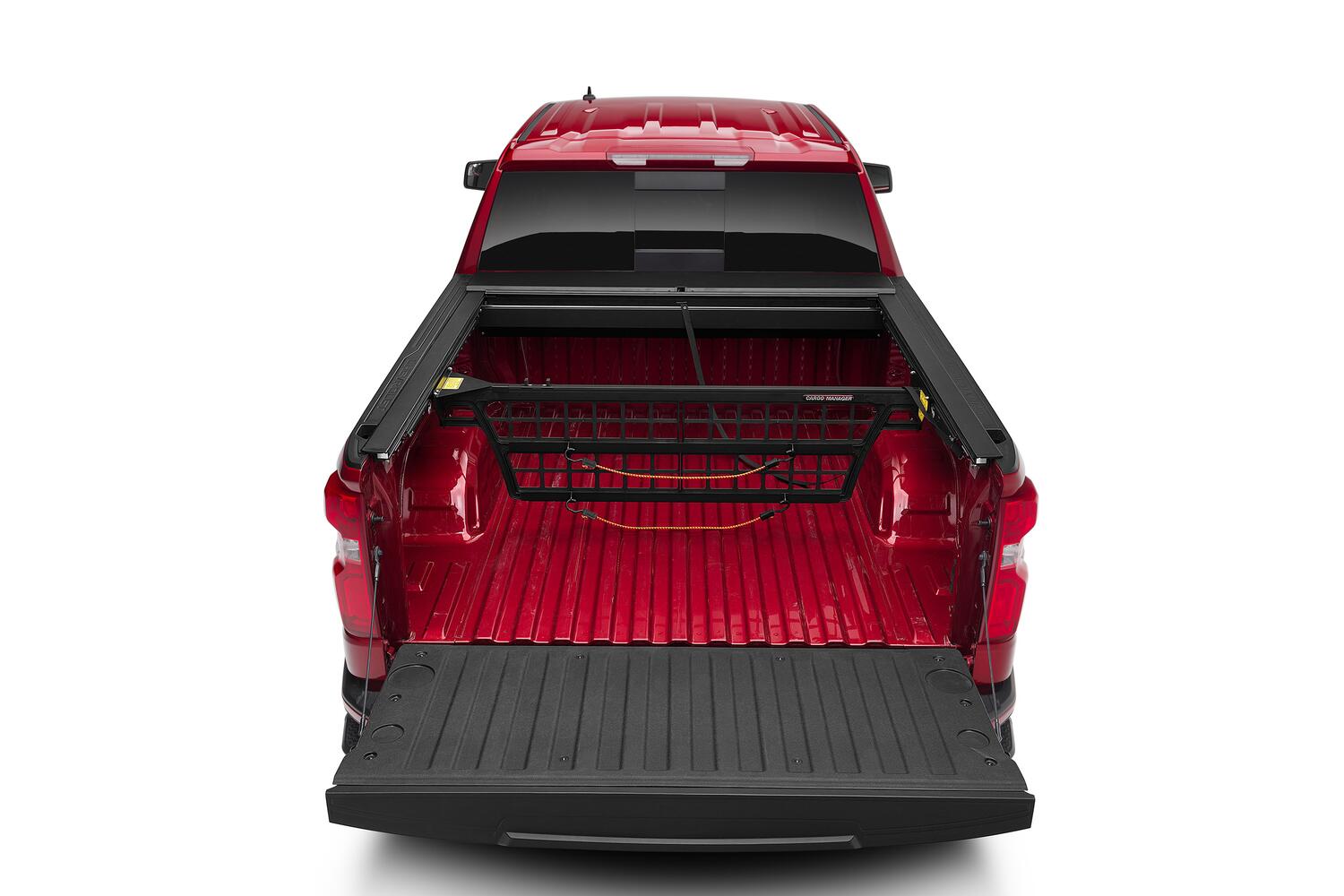 Cargo Manager Rolling Truck Bed Divider Works Only with Roll-N-Lock Covers, for 2014-2018 Silverado/Sierra 1500, 2015-2019 Silverado/Sierra 2500-3500 6.6 Ft. Bed Roll N Lock