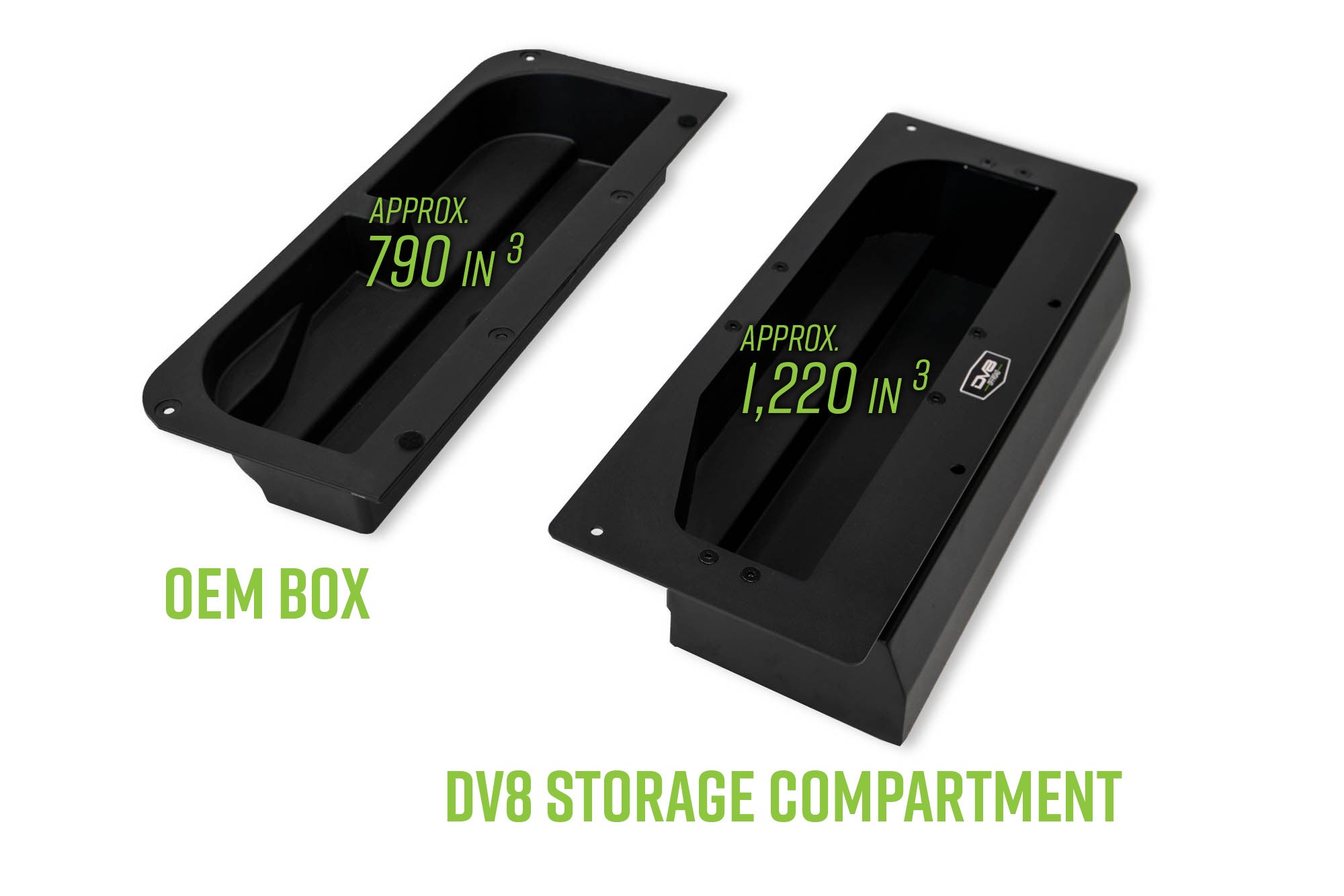 2021 2025 Ford Bronco Storage Compartment DV8 Offroad
