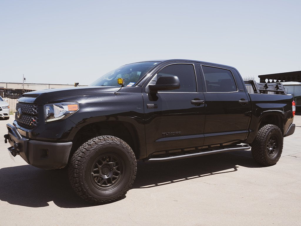 14-21 Tundra Trail Edition Rock Sliders No Kick Out Raw Cali Raised LED