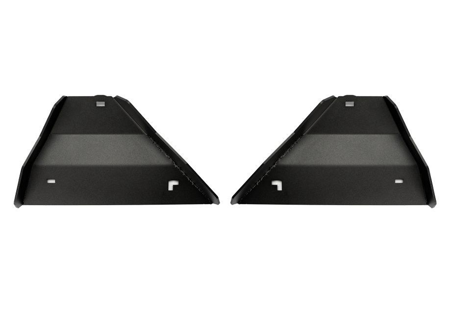 2014-Present 4Runner Fuel Tank Skid Plate Steel/Raw Cali Raised LED