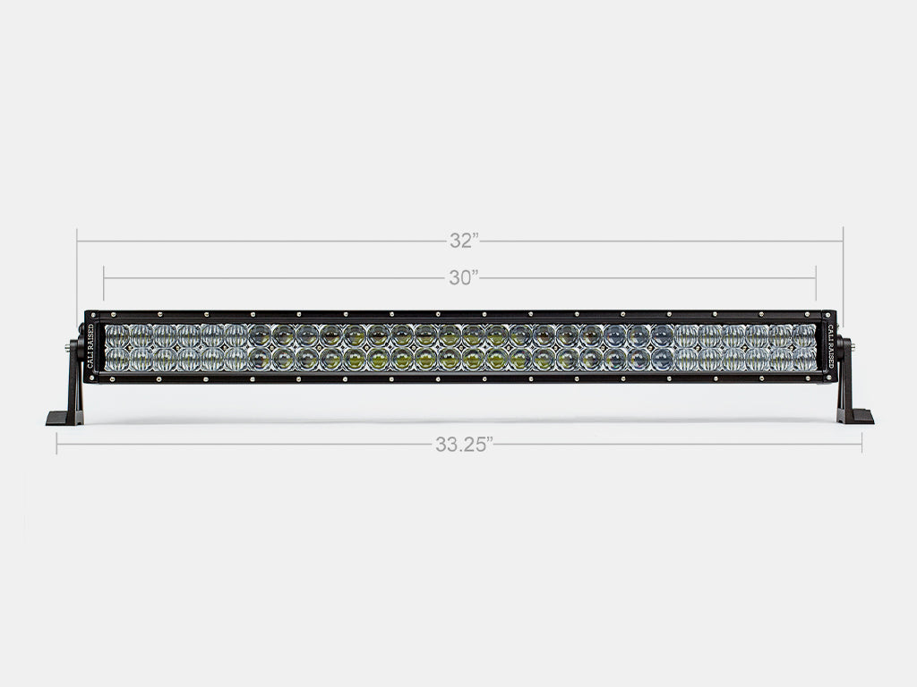 Second 32 Inch Light Bar with Relocation Mounts For 2016-2023 Tacoma Stealth Bumper/Combo Cali Raised LED