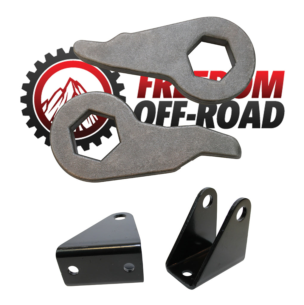 1-3" Torsion Keys with Shock Extenders #FO-G102F+FO-G302FBR