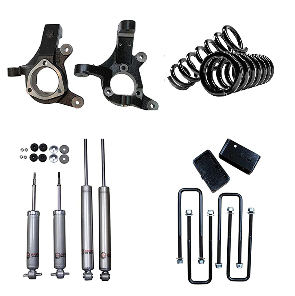 5" Front / 3" Rear Lift Kit w/ Shocks #FO-G501-RWD50-KIT