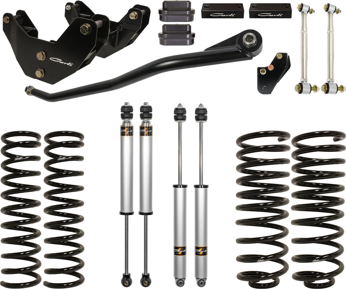 14-18 RAM 2500 4x4 Hemi 3 inch Lift Commuter System R2 Coils Carli Suspension