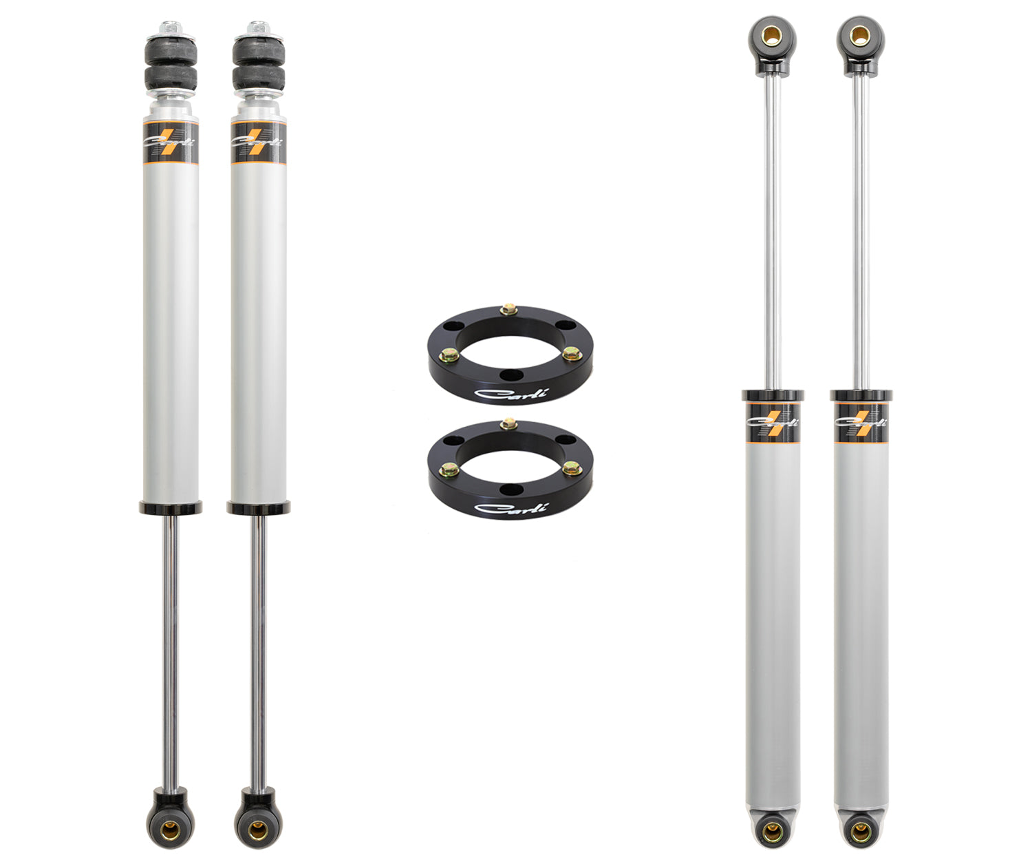 Commuter 2.0 Shock Package 3 Inch Lift 10 inch up Front And 11.3 inch rear 03-13 RAM 2500/3500 Diesel Carli Suspension