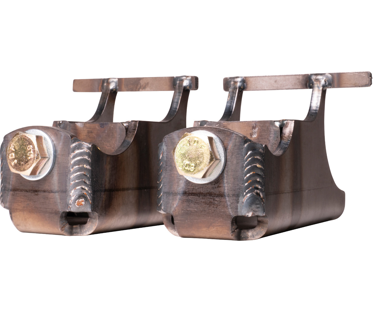 Dominator Lower Shock Mounts 2014+ Front Weld In Carli Suspension