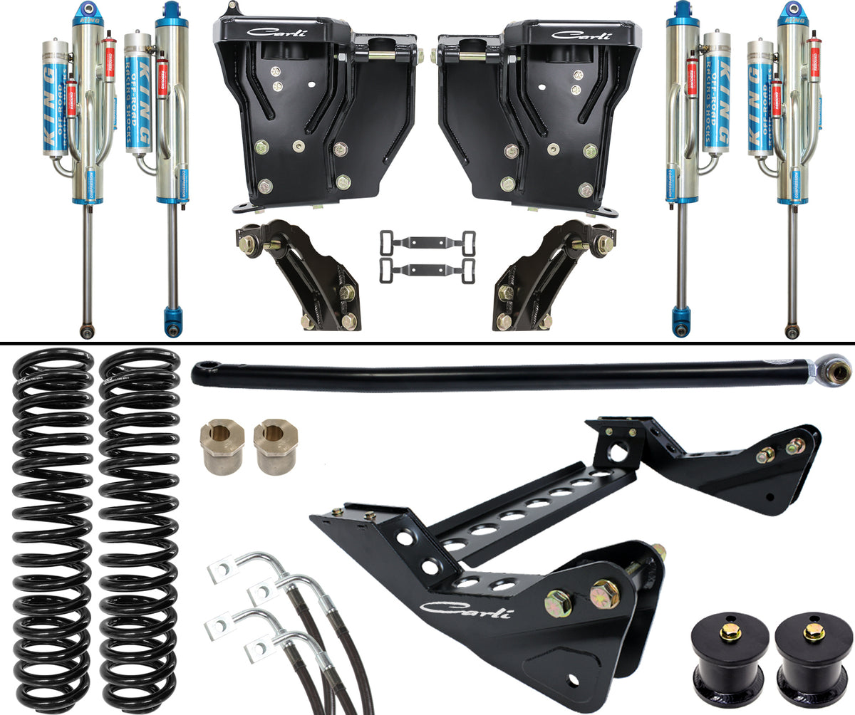 Unchained 3.0 Bypass System Base 4.5 Lift 2011-16 Ford F250/F350 Carli Suspension