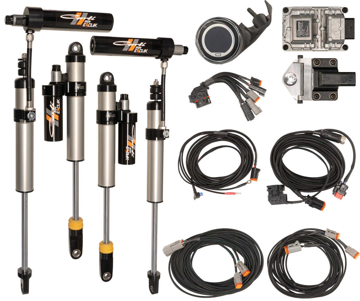 E-Venture 2.5 Shock Set 2020-Up Ford F250/350 w/1.5/3.5 Lift Gas Carli Suspension