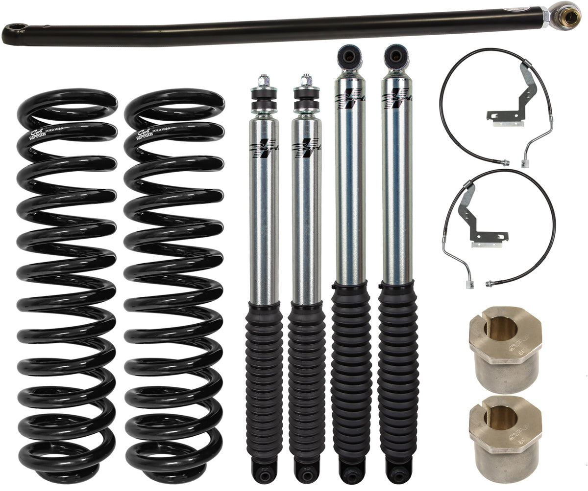 Starter Leveling System Base 2.5 Lift 2005-07 Ford F250/F350 Diesel Carli Suspension