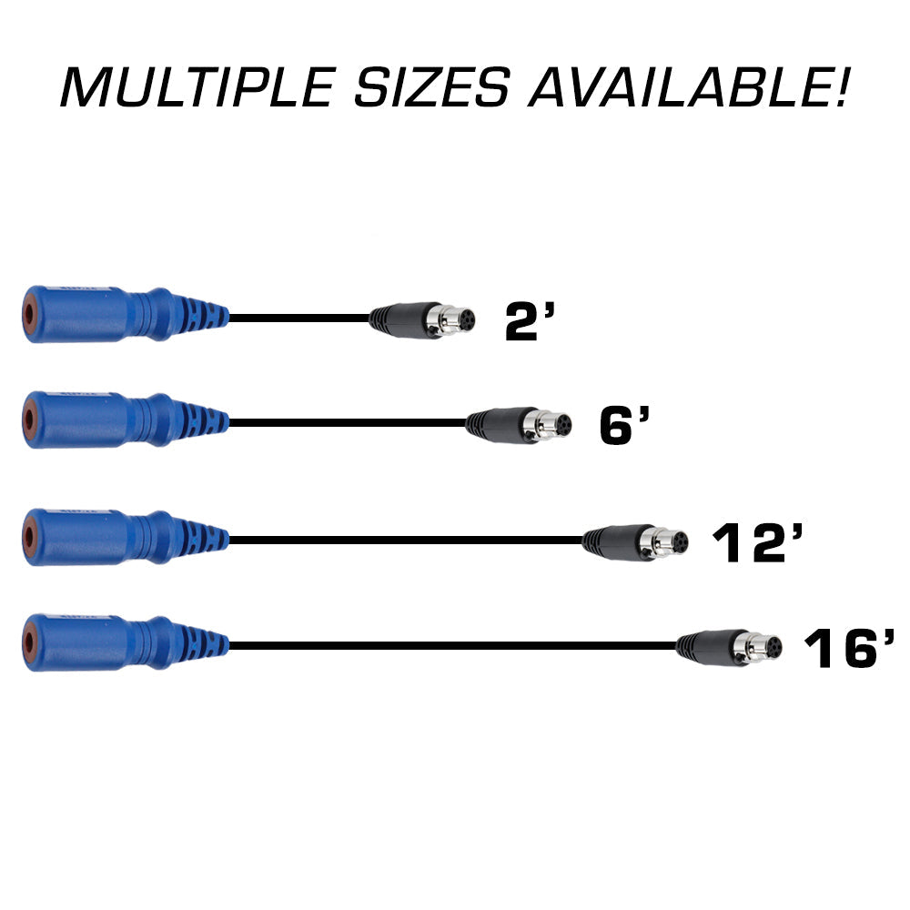 OFFROAD Straight Cable to Intercom (Select Length) - 6 Feet