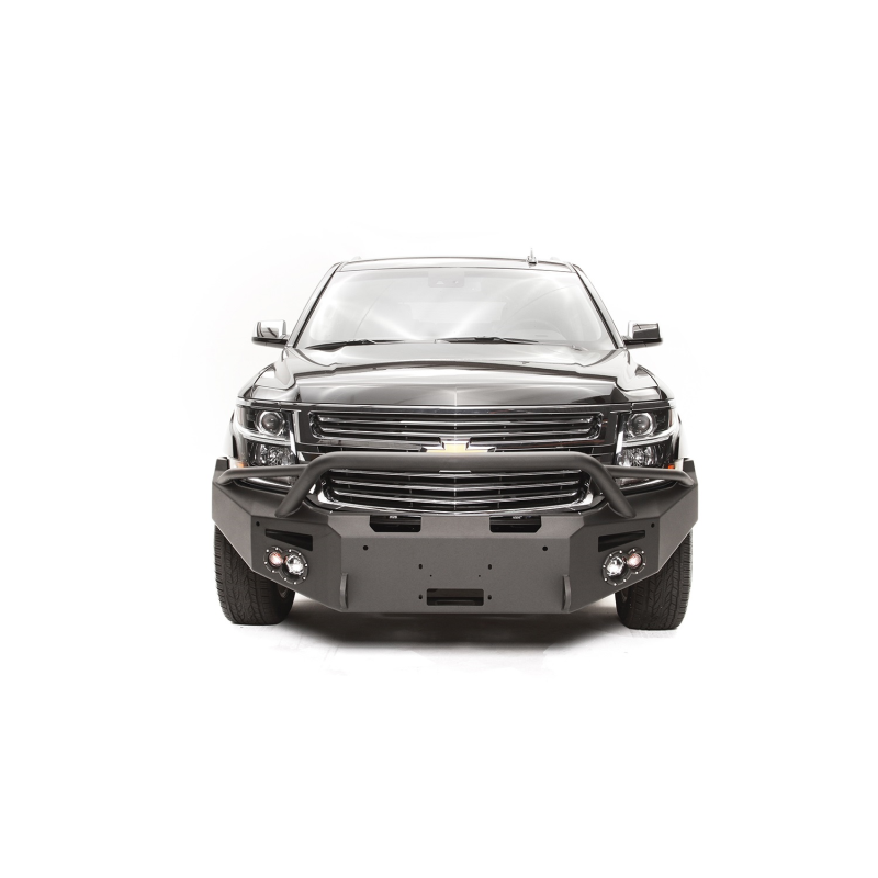 Fab Fours Premium Winch Front Bumper w/ Pre Runner Guard Model CS15-F3552-1