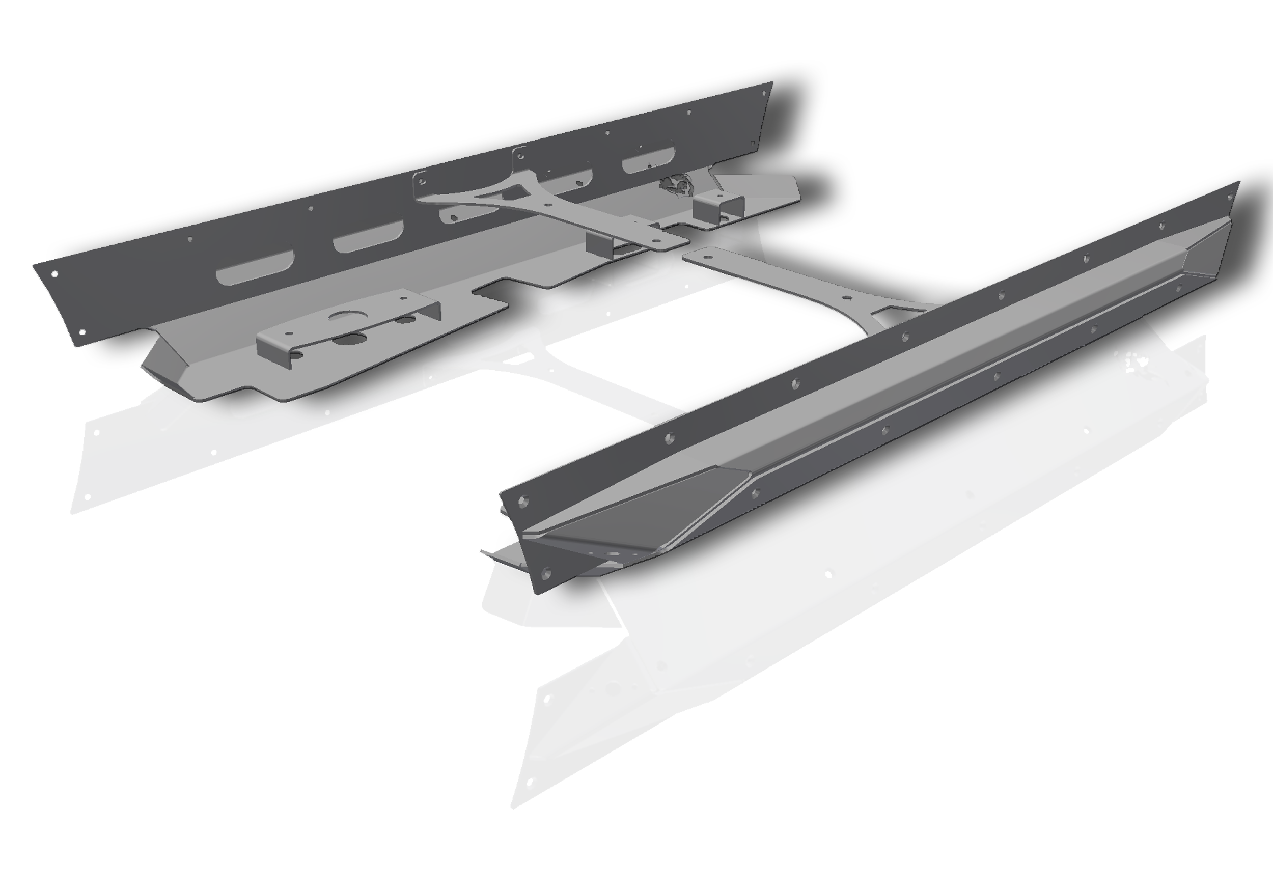 Pyro Mini Boatside Rocker Guard - 5" Stretch | Jeep Wrangler YJ/TJ/LJ