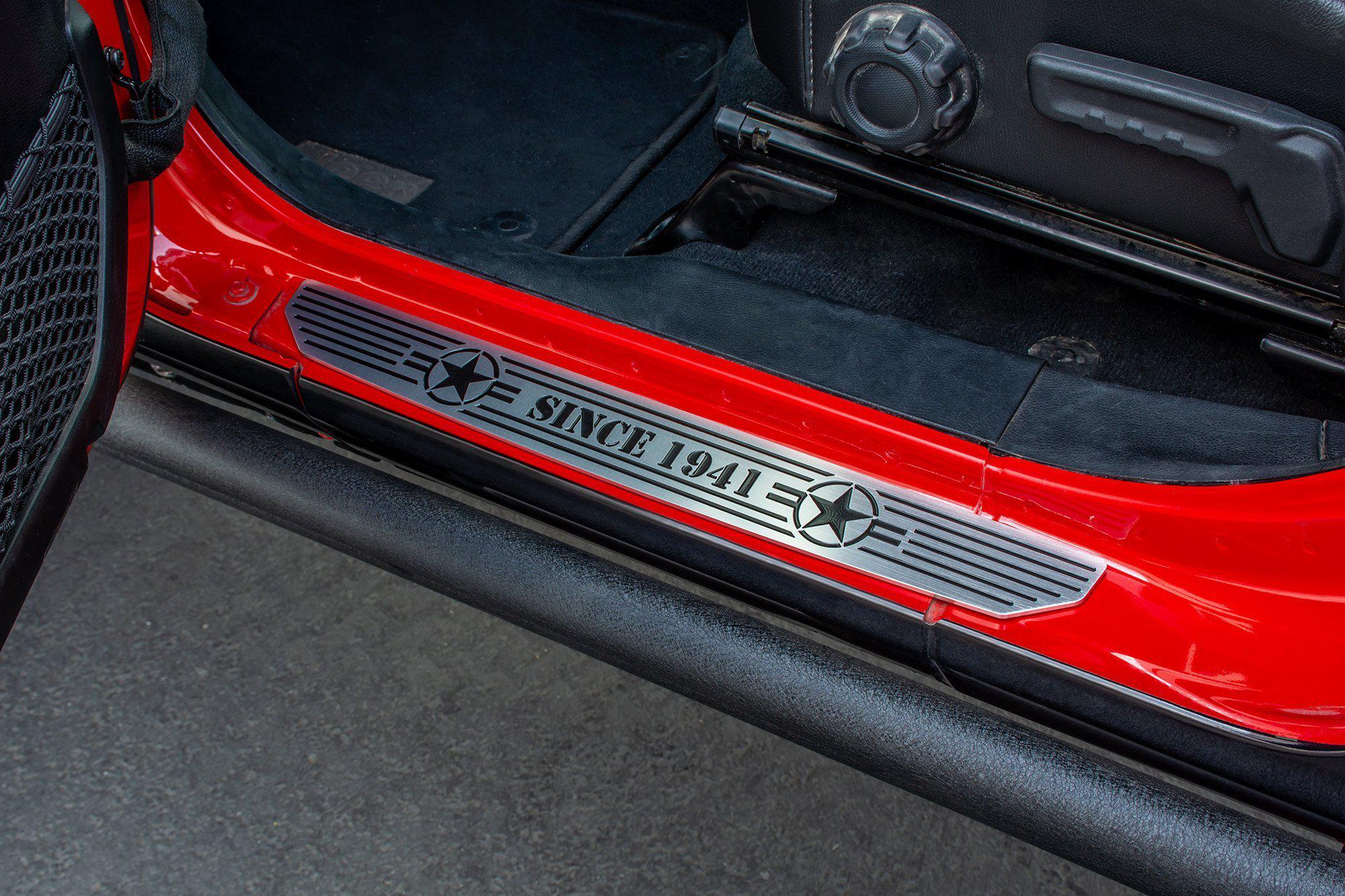 2018 2025 Jeep Gladiator JT WranglerJL JLU Front Sill Plate DV8 Offroad