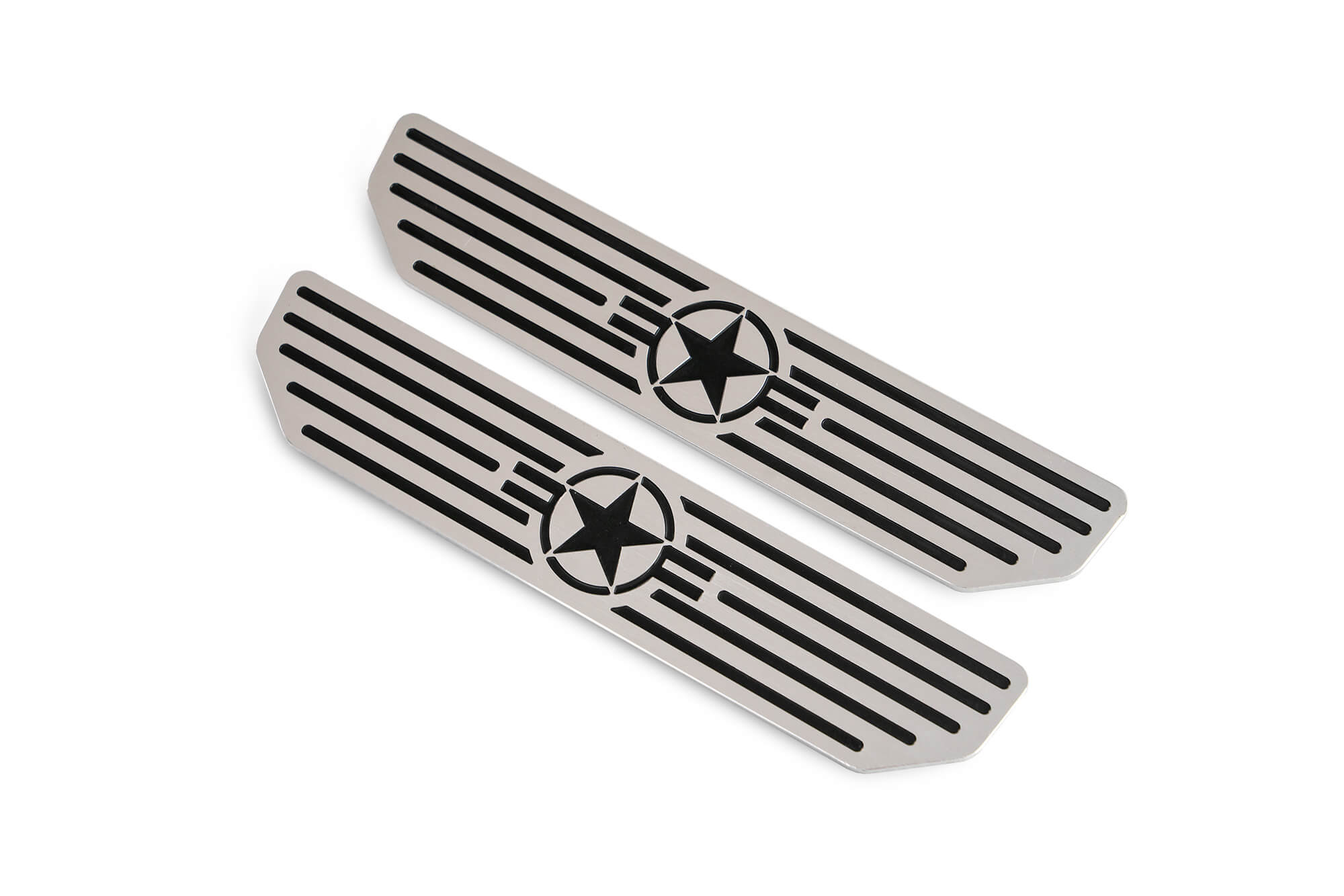 2018 2025 Jeep Gladiator JT WranglerJL JLU Rear Sill Plate Star Logo DV8 Offroad