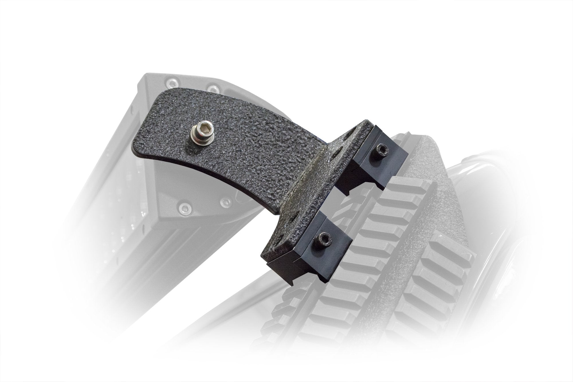 2018 2025 Jeep Wrangler JL JLU Gladiator JT A Pillar Mount With Rail Accessory Mount System DV8 Offroad