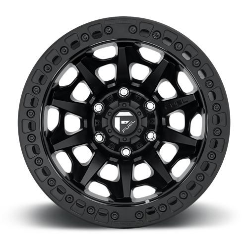 Aluminum Wheels 17X9 Covert Beadlock D114 5 On 150 Matte Black 110.1 Bore -15 Offset Multi Spoke Fuel Off Road Wheels