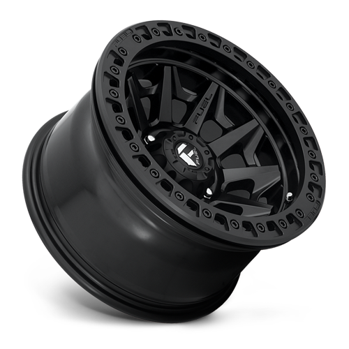 Aluminum Wheels 17X9 Covert Beadlock D114 5 On 127 Matte Black 71.5 Bore -38 Offset Multi Spoke Fuel Off Road Wheels