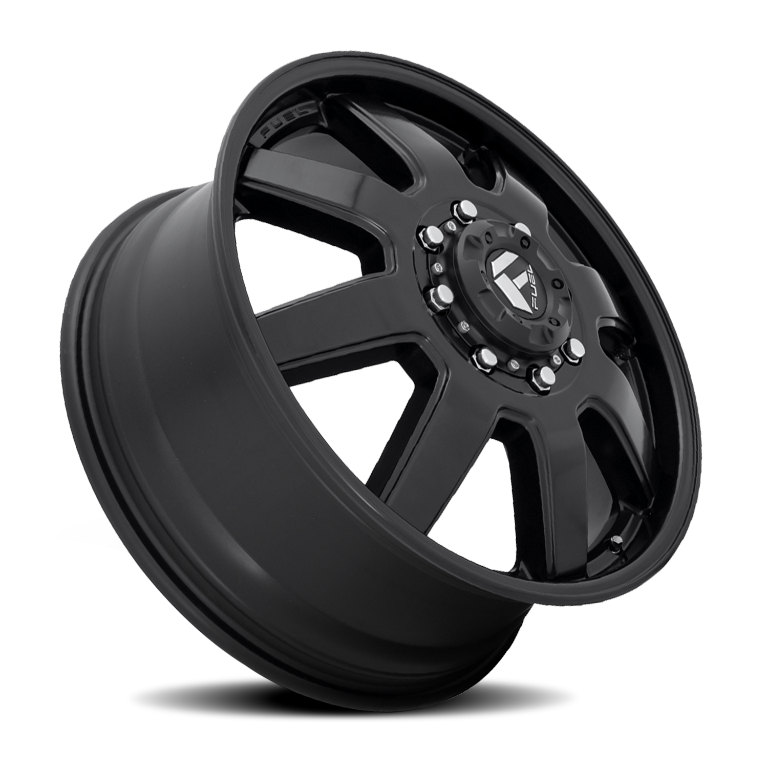 Dually Wheels 20X8.3 Maverick Dually D436 8 On 210 Matte Black 154.3 Bore 122 Offset 7 Spoke Front Dually Fuel Off Road Wheels