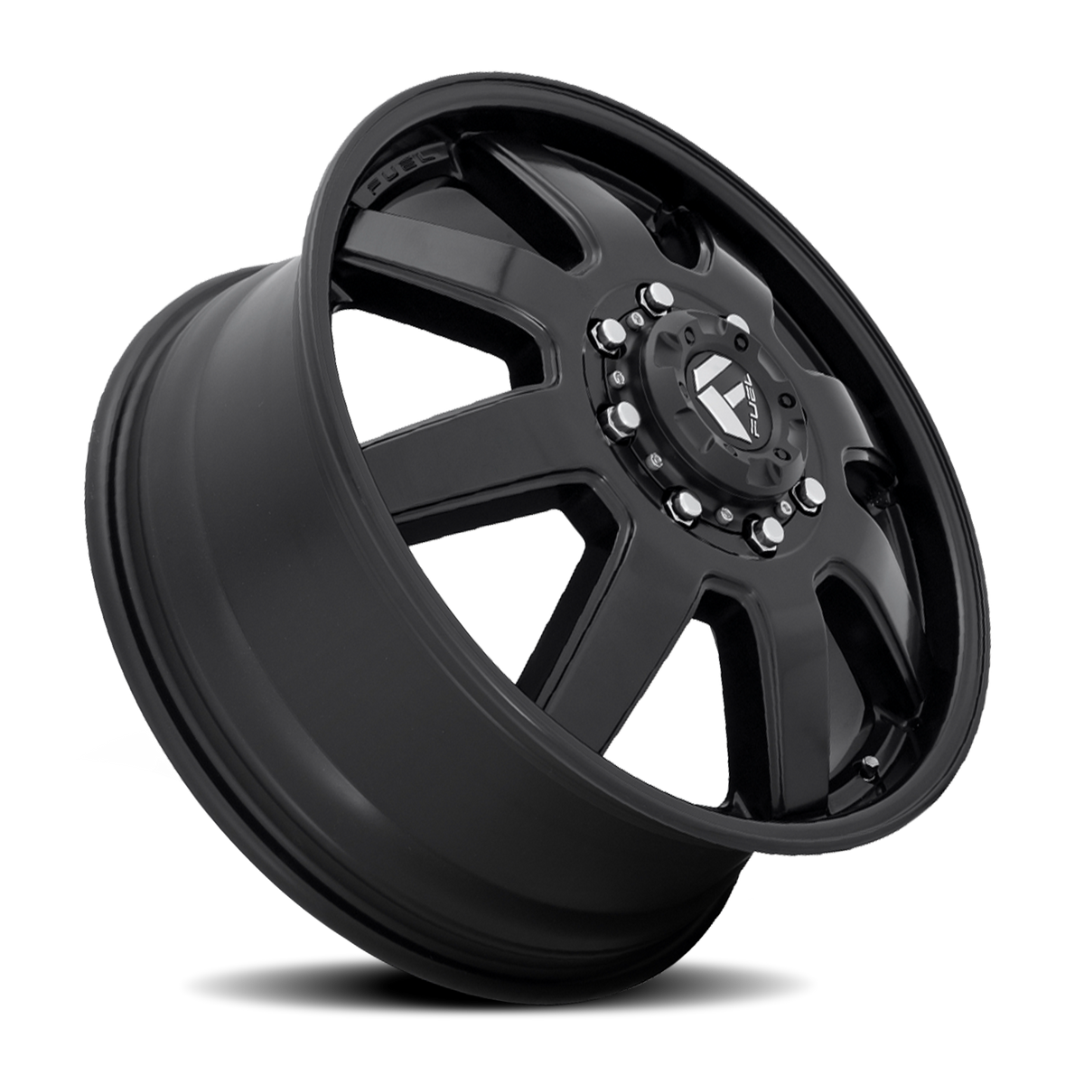 Dually Wheels 20X8.3 Maverick Dually D436 8 On 210 Matte Black 154.3 Bore 122 Offset 7 Spoke Front Dually Fuel Off Road Wheels