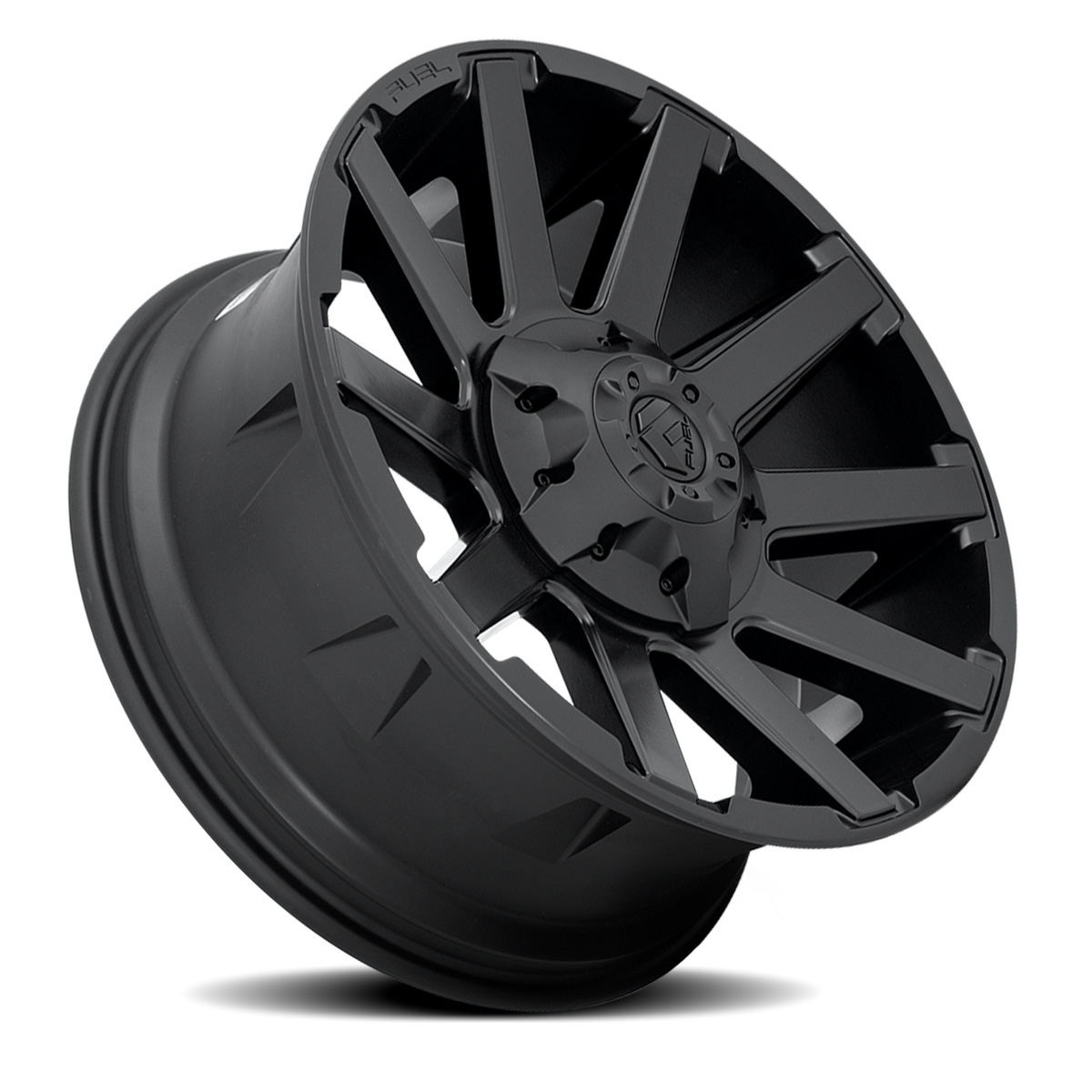 Aluminum Wheels 20X9 Contra D437 8 On 170 Matte Black 125.1 Bore 20 Offset 8 Spoke Fuel Off Road Wheels