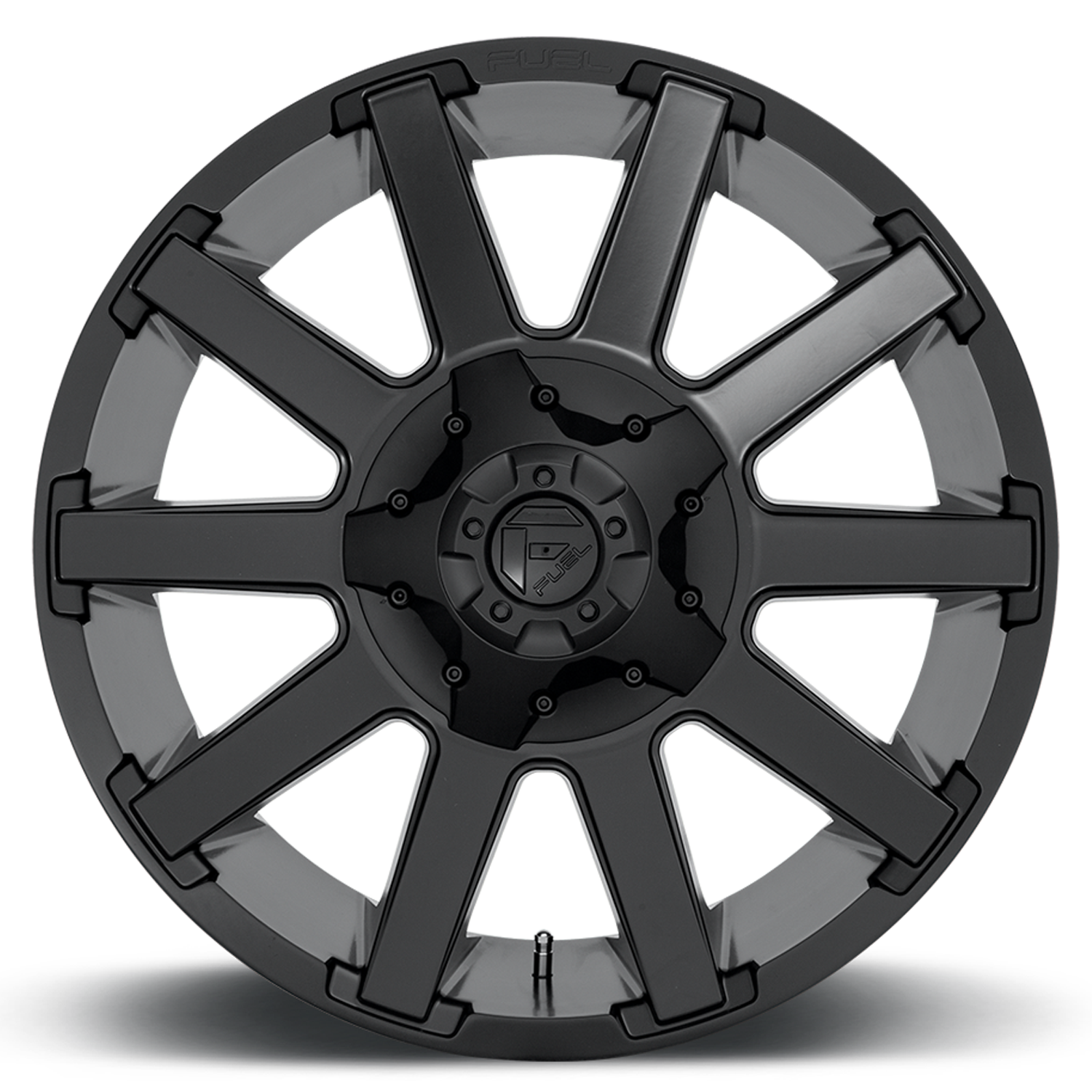 Aluminum Wheels 20X9 Contra D437 6 On 135/6 On 139.7 Matte Black 106.1 Bore 2 Offset 8 Spoke Fuel Off Road Wheels