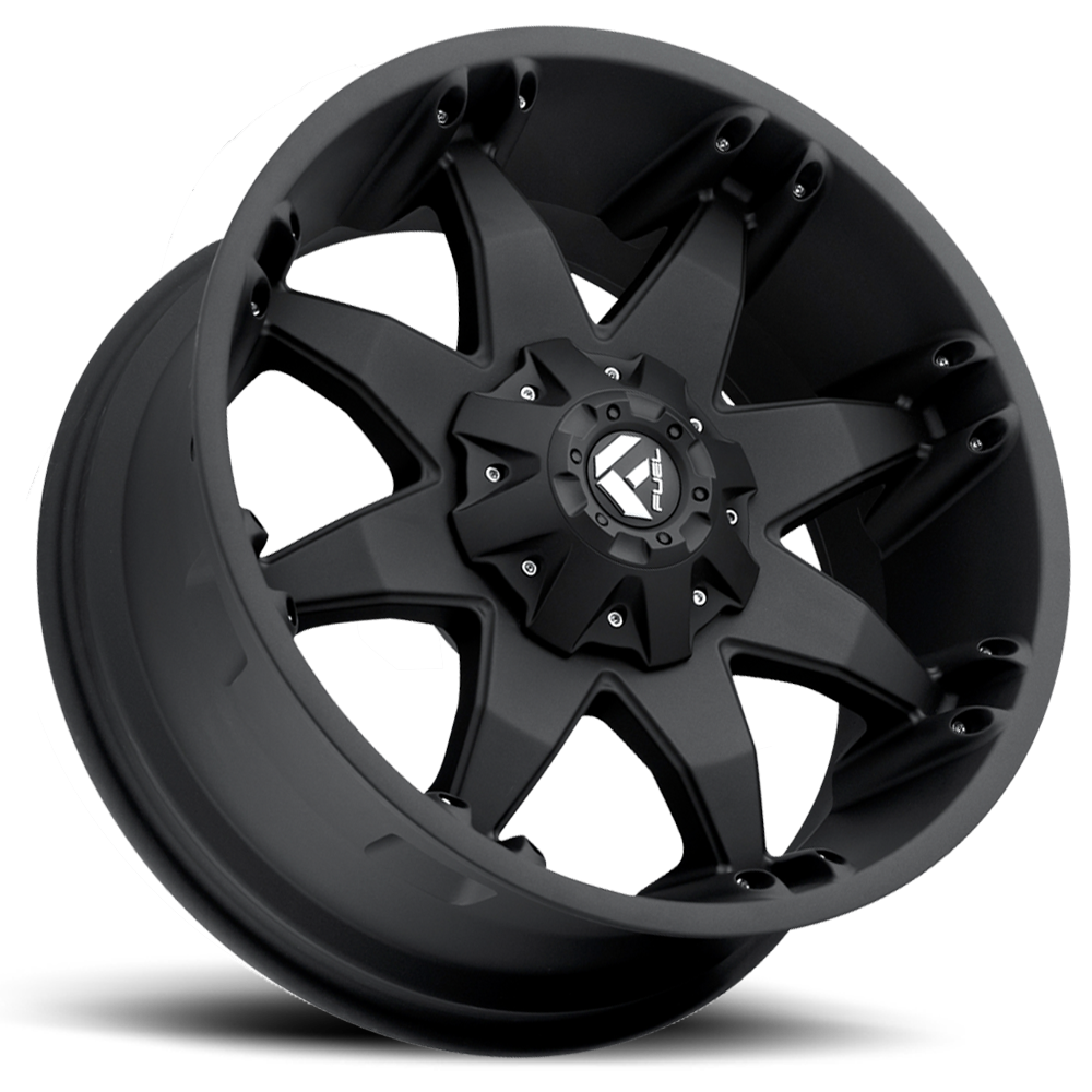Aluminum Wheels 20X9 Octane D509 5 On 114.3/5 On 127 Matte Black 78.1 Bore -12 Offset Fuel Off Road Wheels