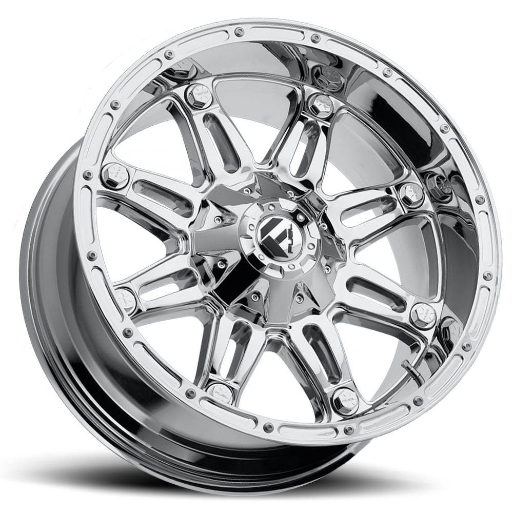 Aluminum Wheels 17X9 Hostage D530 6 On 135/6 On 139.7 Chrome 106.4 Bore -12 Offset Fuel Off Road Wheels