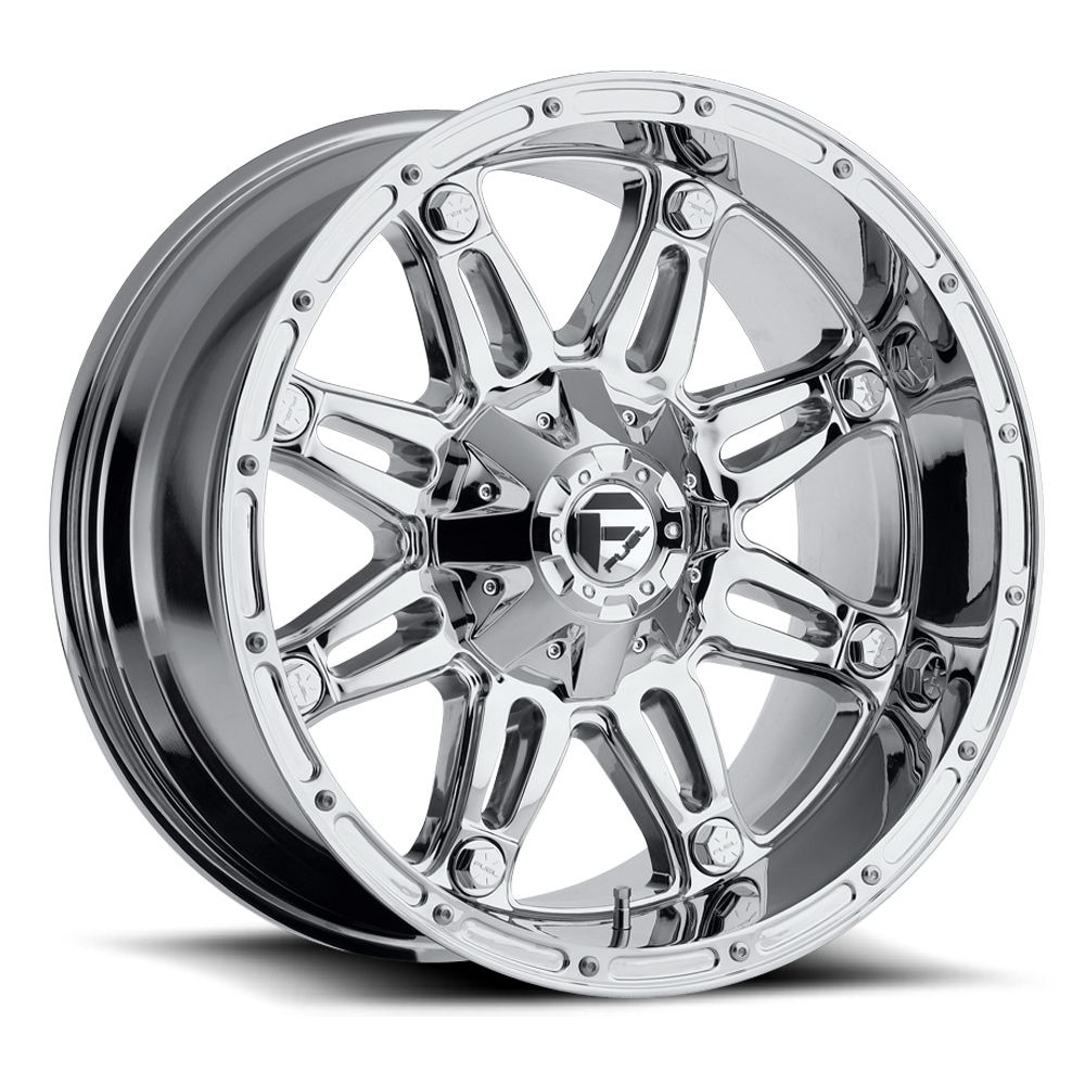 Aluminum Wheels 18X9 Hostage D530 6 On 135/6 On 139.7 Chrome 106.4 Bore 20 Offset Fuel Off Road Wheels