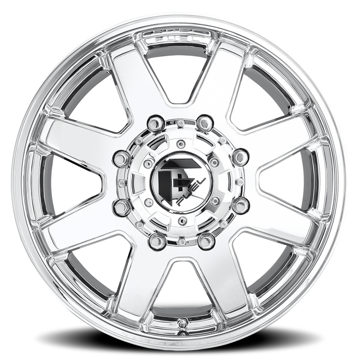 Dually Wheels 17X6.5 Maverick Dually D536 8 On 200 Chrome 142 Bore 116 Offset 7 Spoke Front Dually Fuel Off Road Wheels