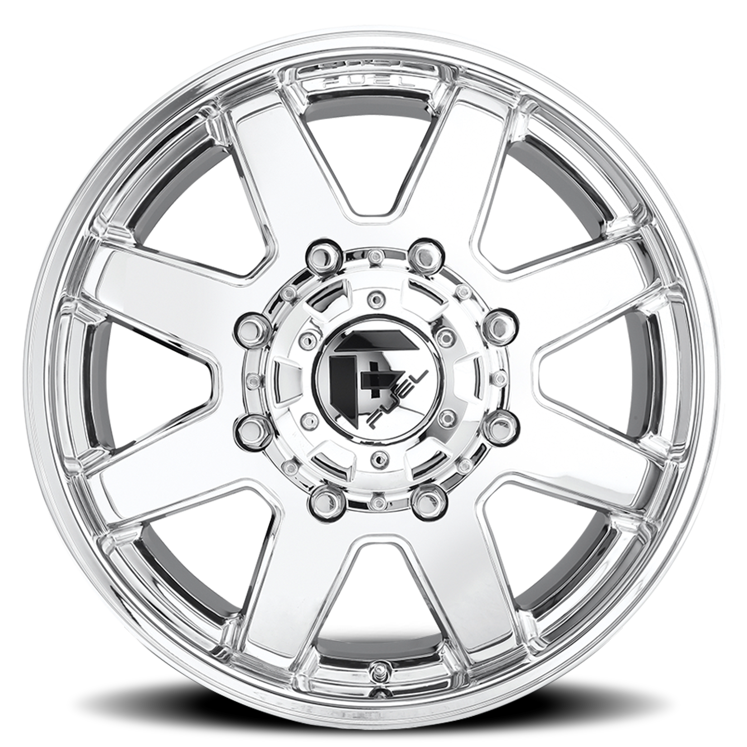 Dually Wheels 17X6.5 Maverick Dually D536 8 On 210 Chrome 154.3 Bore 116 Offset 7 Spoke Front Dually Fuel Off Road Wheels