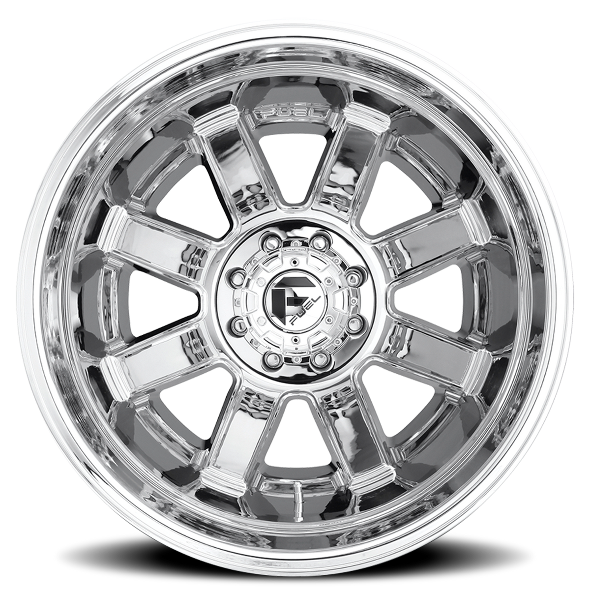 Dually Wheels 20X8.25 Maverick Dually D536 8 On 200 Chrome 142 Bore -201 Offset 7 Spoke Outer Dually Fuel Off Road Wheels