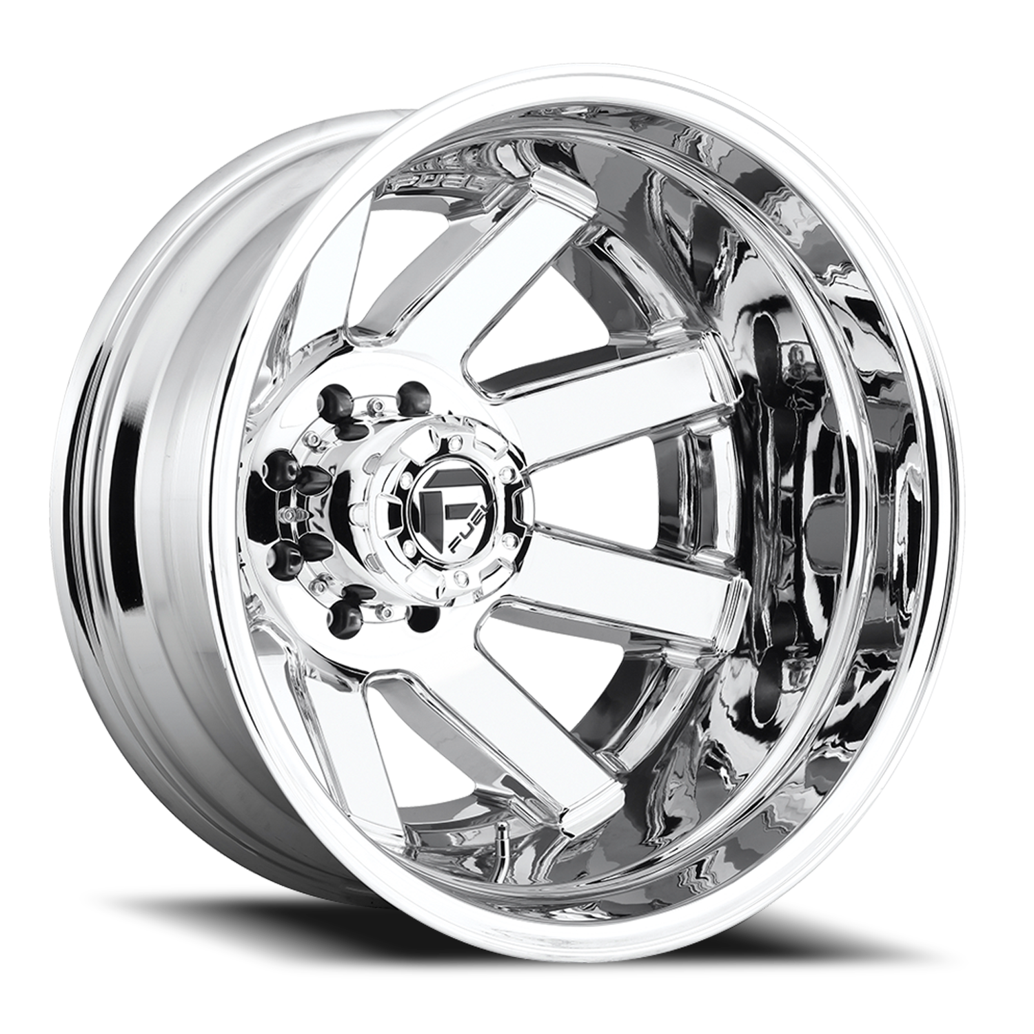 Dually Wheels 20X8.25 Maverick Dually D536 8 On 210 Chrome 154.3 Bore -246 Offset 7 Spoke Outer Dually Fuel Off Road Wheels