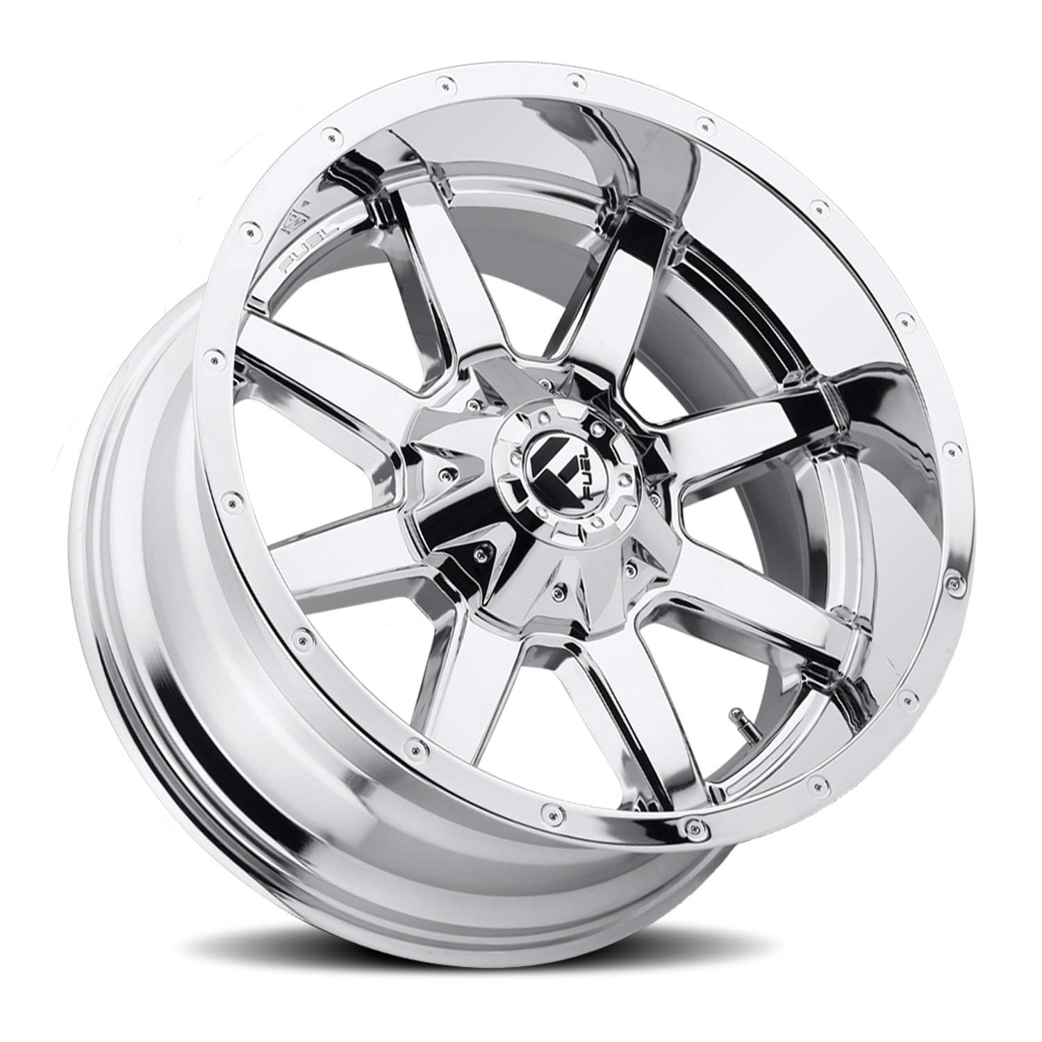 Aluminum Wheels 20X9 Maverick D536 8 On 170 Chrome 125.2 Bore 20 Offset Fuel Off Road Wheels