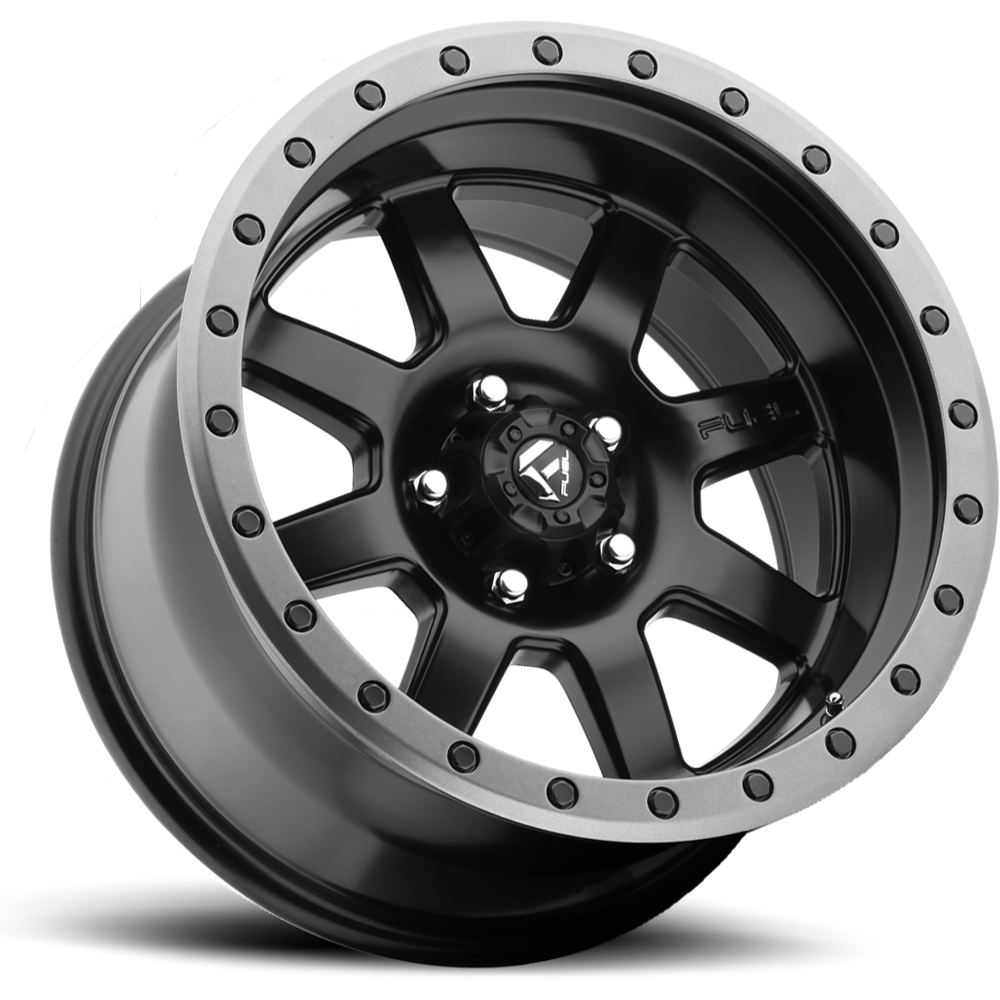 Aluminum Wheels 18X9 Trophy D551 5 On 150 Matte Black 110.3 Bore 20 Offset Fuel Off Road Wheels