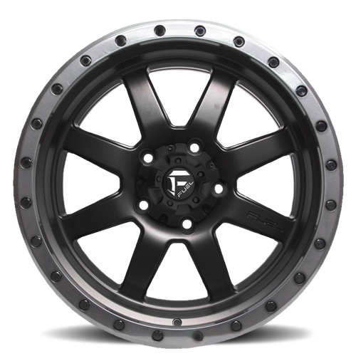 Aluminum Wheels 18X9 Trophy D551 5 On 150 Matte Black 110.3 Bore 20 Offset Fuel Off Road Wheels