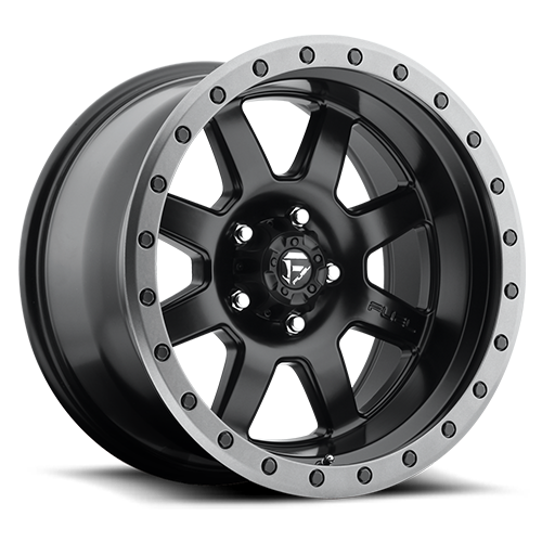 Aluminum Wheels 18X9 Trophy D551 5 On 127 Matte Black 78.1 Bore 1 Offset Fuel Off Road Wheels