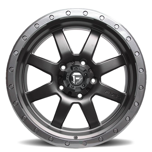 Aluminum Wheels 17X8.5 Trophy D552 5 On 127 Anthracite Gray 78.1 Bore -6 Offset Fuel Off Road Wheels