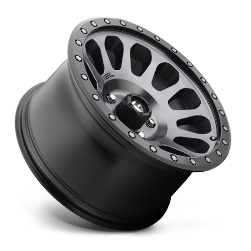 Aluminum Wheels 18X9 Vector D601 5 On 127 Anthracite Gray Black Bead Ring 78.1 Bore 1 Offset Fuel Off Road Wheels