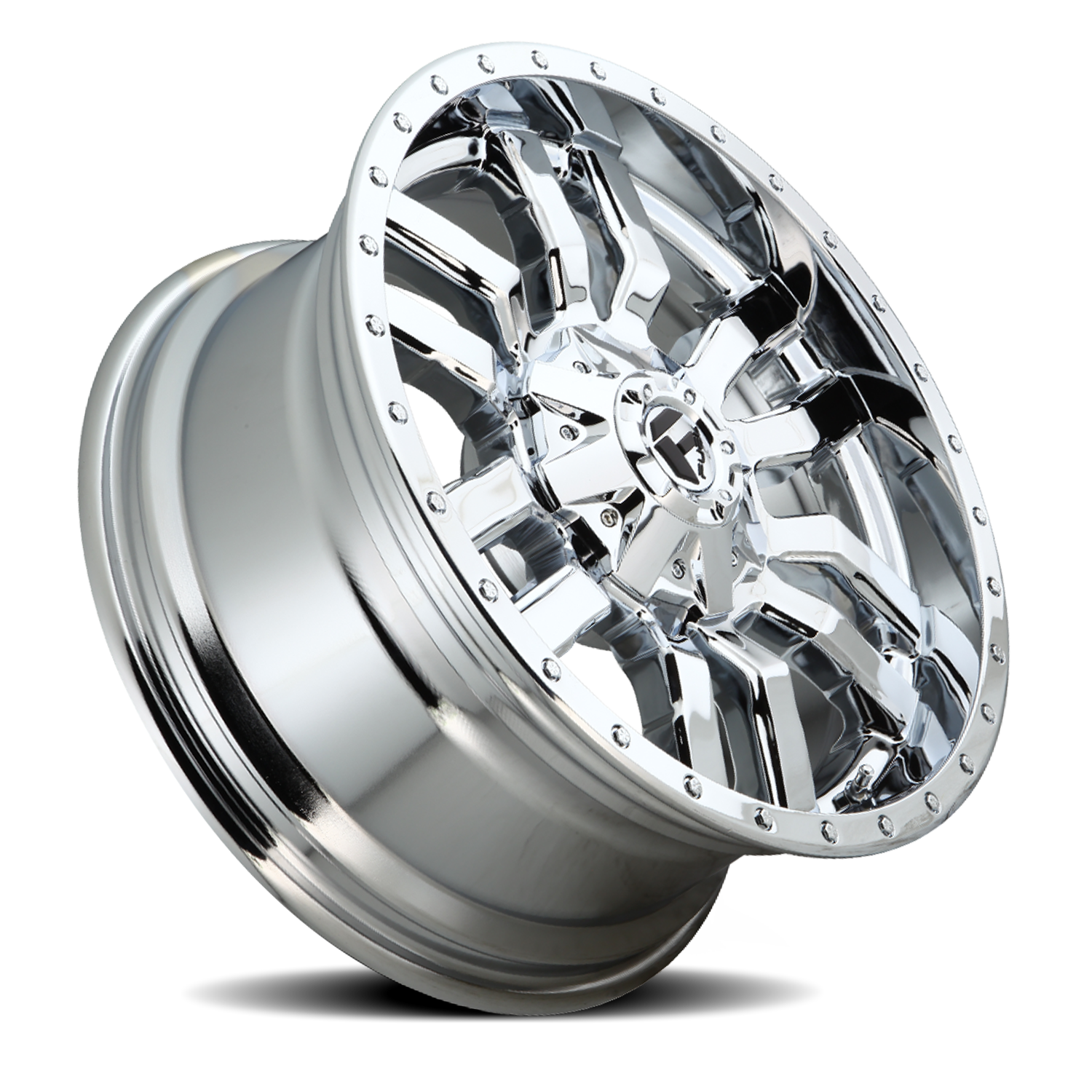 Aluminum Wheels 20X10 Sledge D631 8 On 170 Chrome Plated 125.1 Bore -18 Offset Fuel Off Road Wheels