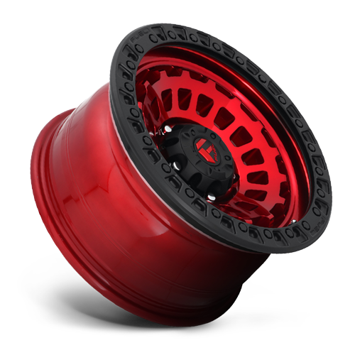 Aluminum Wheels 20X9 Zephyr D632 6 On 135 Candy Red W/Matte Black Ring 87.1 Bore 20 Offset Fuel Off Road Wheels